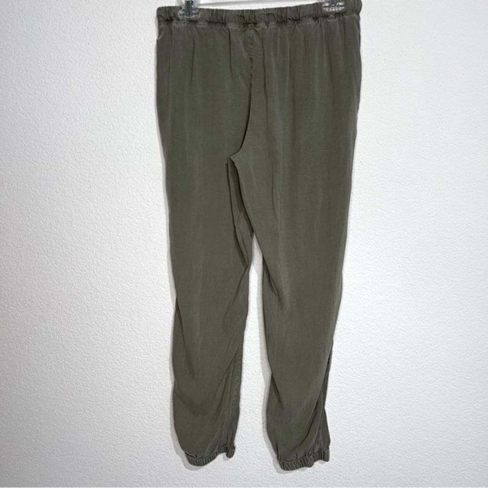 Anthropologie Cloth & Stone Olive Khaki Green Drawstring Everyday Jogger Pant XS - Picture 3 of 11